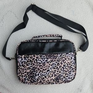 ✨️Leopard Print Crossbody Bag in Pink and Black